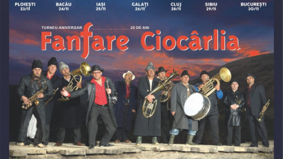Turneul național de lansare a noului album Fanfare Cioc&acirc;rlia se am&acirc;nă