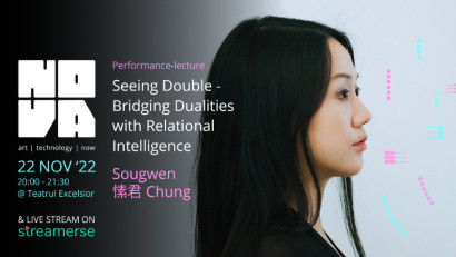 Sougwen 愫君 Chung, artista și cercetătoarea de renume internațional,&nbsp;va deschide festivalul NOVA cu un performance-lecture spectaculos