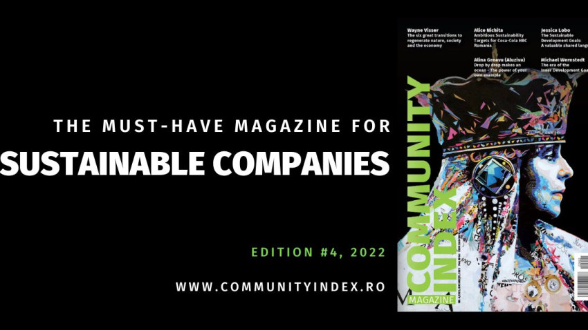 The Azores lansează Community Index Magazine, anuar bilingv ajuns la a patra ediție, cea mai importantă publicație dedicată domeniului CSR din România