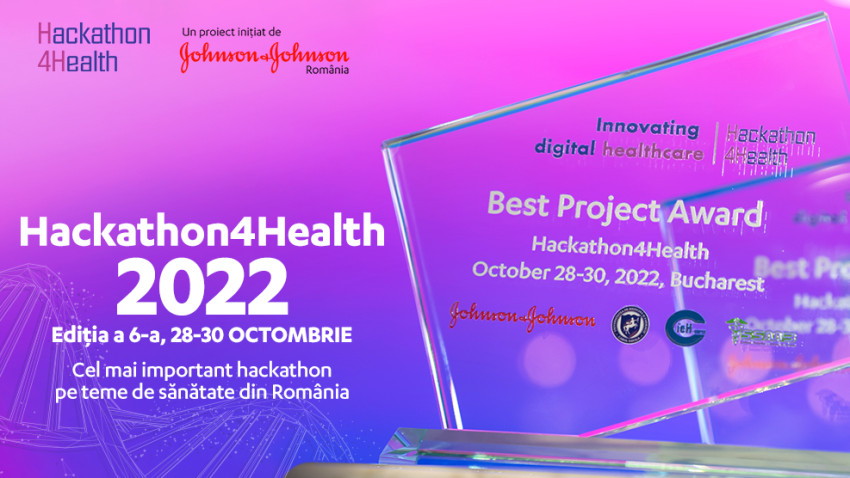 Johnson & Johnson România prezintă câștigătorii celei de-a 6-a ediții a Hackathon4Health 2022