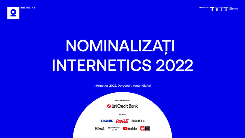 Internetics 2022 anunță proiectele nominalizate