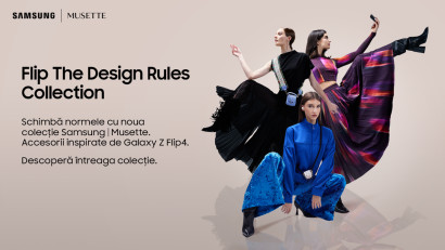 Cheil | Centrade semnează noua campanie Samsung &ldquo;Flip the Design Rules&rdquo;, &icirc;n colaborare cu Musette