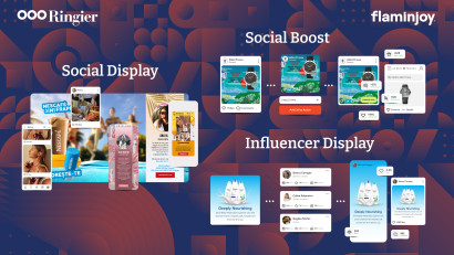Ringier Rom&acirc;nia &icirc;și extinde portofoliul de servicii cu două noi produse care se adresează clienților din domeniul publicității, dezvoltate &icirc;n parteneriat cu FlaminJoy: Influencer Display și Social Boost Display