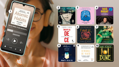 Ce audiobooks au ascultat rom&acirc;nii &icirc;n 2022. Topul anului și cele mai anticipate lansări