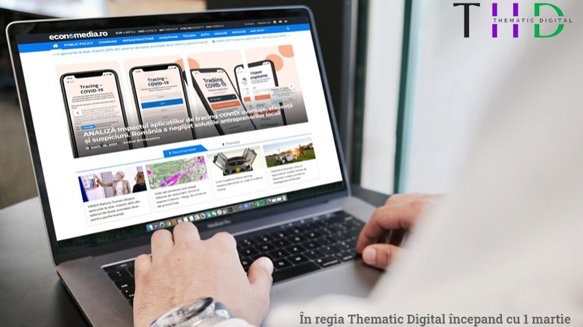 Economedia.ro intră în portofoliul Ringier România și Thematic Digital pentru vânzarea de display advertising și vânzarea de formate și proiecte speciale
