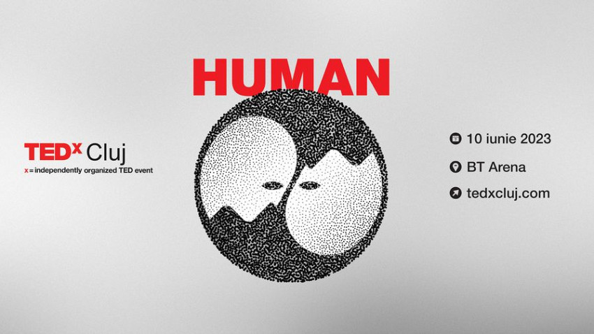 TEDxCluj revine și în 2023, aducând umanul în prim plan. Evenimentul va avea loc în 10 iunie 2023 iar tema este … HUMAN