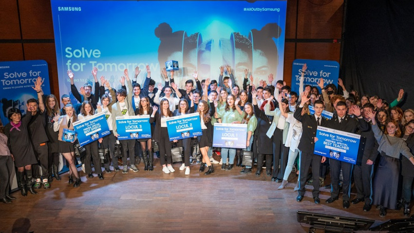 Samsung anunță câștigătorii celei de-a doua ediții Solve for Tomorrow România