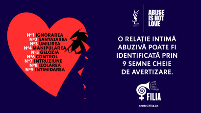 Abuzul nu este dragoste: Yves Saint Laurent Beauty&nbsp;sprijină lupta pentru combaterea relațiilor intime abuzive