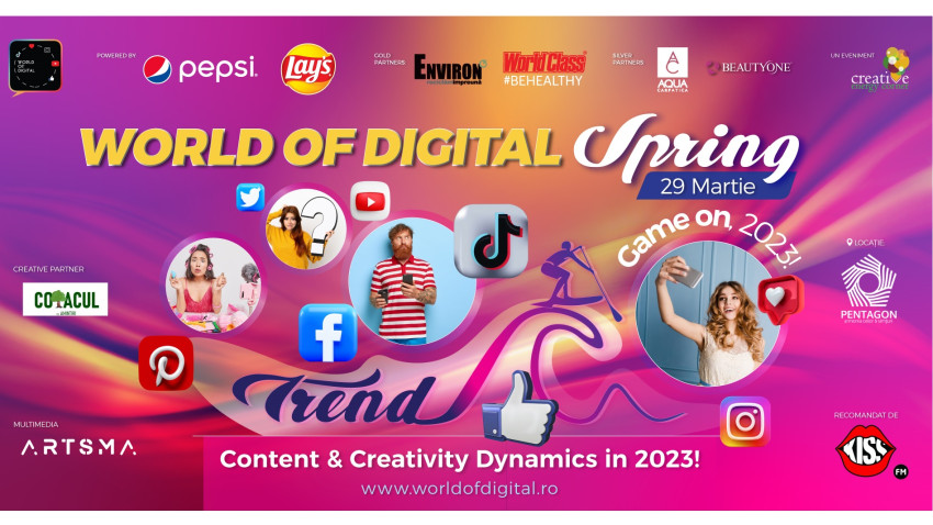 World of Digital Spring 2023. Content & Creativity Dynamics in 2023