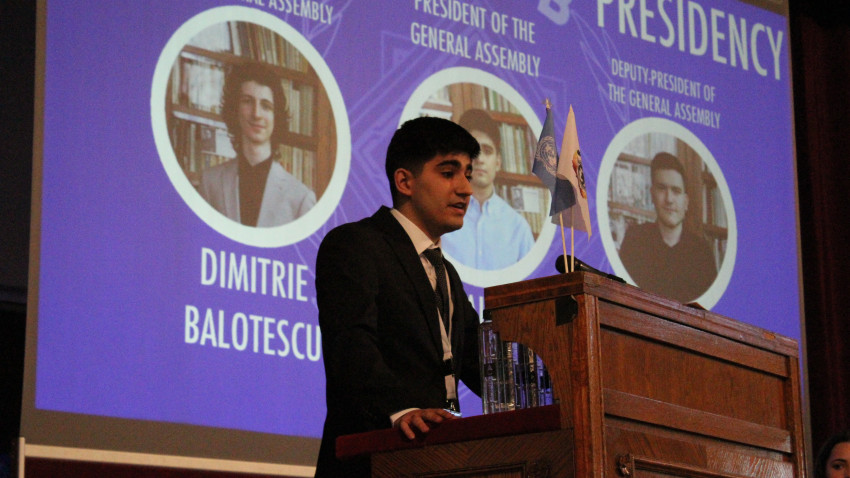 Colegiul Național Mihai Viteazul din București a găzduit ceremonia de deschidere a celei de a 10-a ediții a conferinţei „Model United Nations of Bucharest”