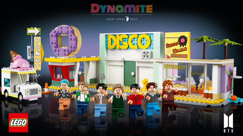 Animă atmosfera cu noul set LEGO Ideas BTS