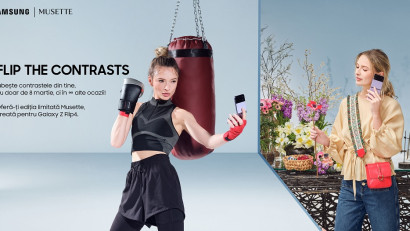 Samsung și Musette celebrează multitudinea de contraste ale femeilor printr-o geantă ediție limitată inspirată de Galaxy Z Flip4