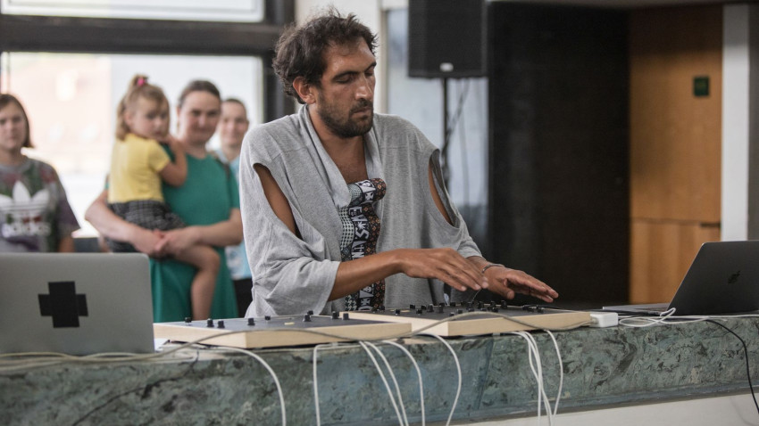 Tarek Atoui: I am sure each sound generates different emotions, reactions, thoughts in people. That is what I like most about my work, it open gates towards intimate parts