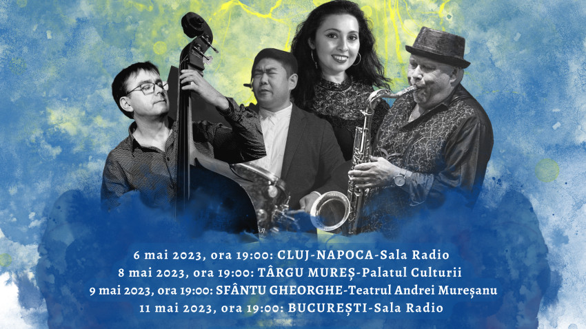 Turneul național "European Jazz Society: Ramona Horvath Quartet ft. Tony Lakatos"
