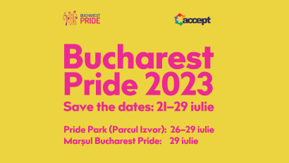 Asociația ACCEPT anunță cea de-a 18-a ediție Bucharest Pride