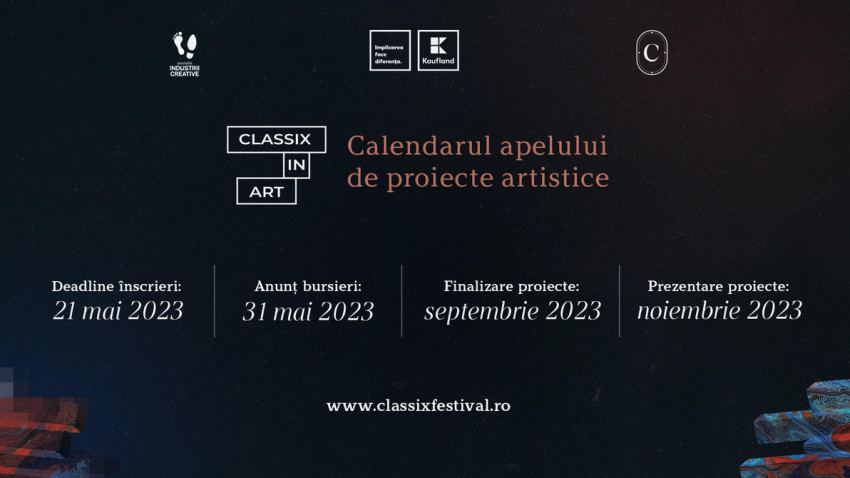 Burse de creație în valoare de 7000 euro oferite la Classix in Art