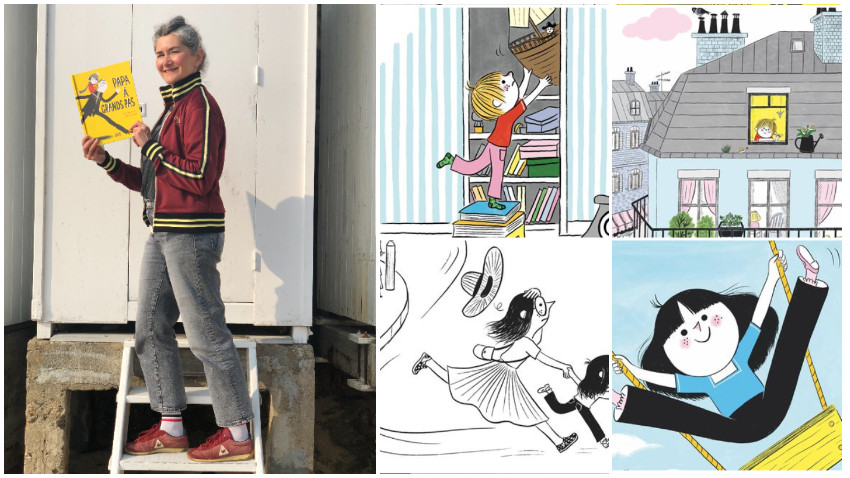 Aurélie Guillerey: I was a somewhat solitary little girl. Drawing was a refuge for me. I loved drawing characters, describing their personalities, and sketching their clothes