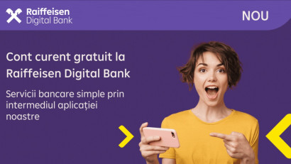 Raiffeisen Digital Bank se lansează pe piața din Rom&acirc;nia