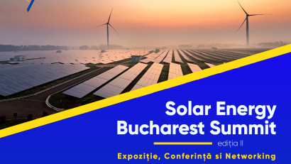 Cei mai importanți jucători din piața energiei solare participă la cea de-a doua ediție a Solar Energy Bucharest Summit
