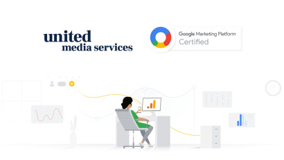 United Media Services a obtinut certificarea Analytics (GA4) din cadrul programului Google Marketing Platform