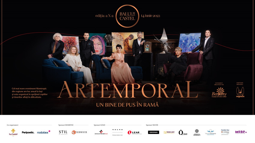 Balul de La Castel, cel mai important eveniment filantropic din regiunea Moldovei, are loc săptămâna aceasta la Iași