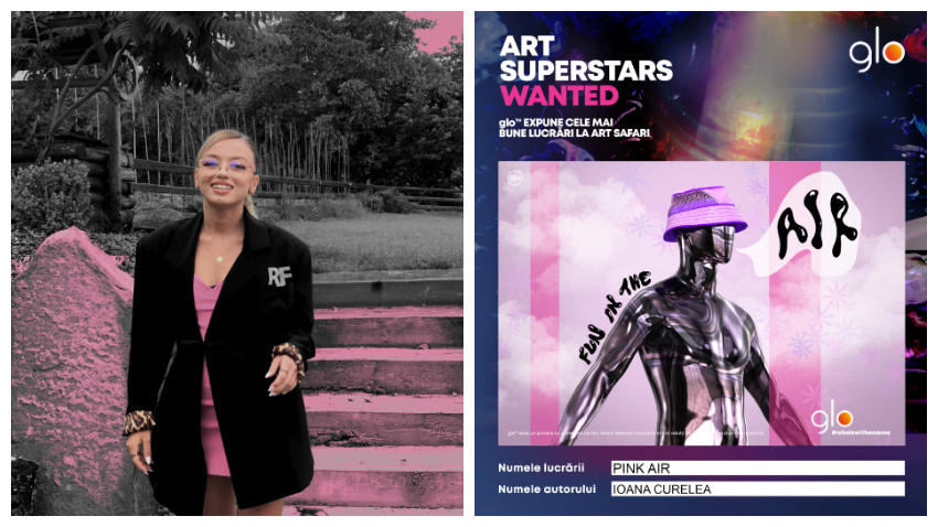 [Art Superstars Wanted by glo™] Ioana Curelea: Un Superstar creativ este artistul care reuseste sa iti transmita foarte multa emotie, care te inspira si pe tine sa fugi dupa visul tau
