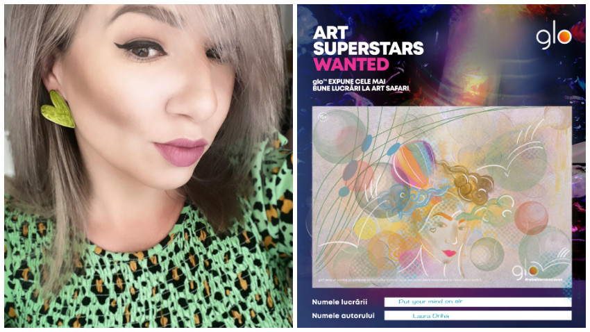 [Art Superstars Wanted by glo™] Laura Driha: Schimb perspectiva din care privesc subiectul și țes în jurul lui o altă poveste. Și asta mă ajută de fiecare dată