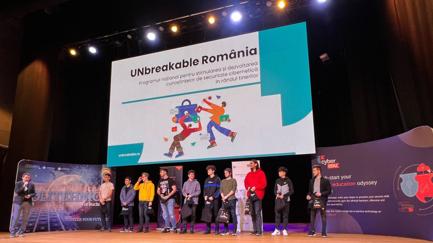 Peste 900 de tineri au participat la UNbreakable 2023, cel mai complex program de educație în securitate cibernetică din România, pentru a-și dezvolta cunoștințele în domeniu