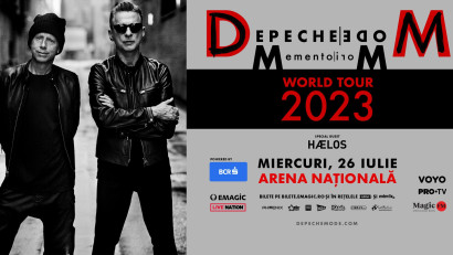 Bilete FOR THE MASSES &icirc;n număr limitat pentru fanii Depeche Mode de la București