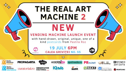 Art Machine 2 - Bigger, better and together,&nbsp; pe 19 iulie, &icirc;n București