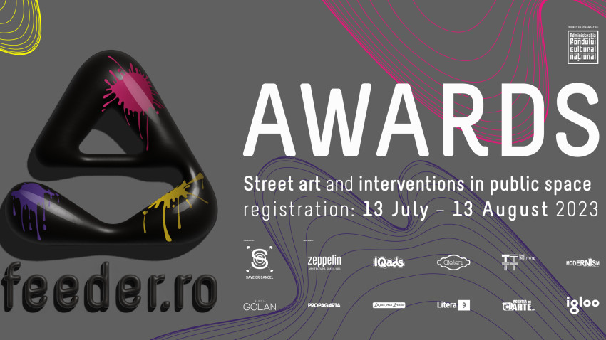 feeder.ro awards - apel deschis pentru street art și intervenții în spațiul public