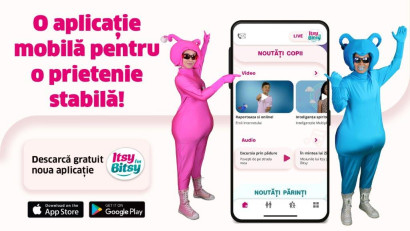 O aplicație mobilă pentru o prietenie stabilă cu SuperEroii Itsy Bitsy FM