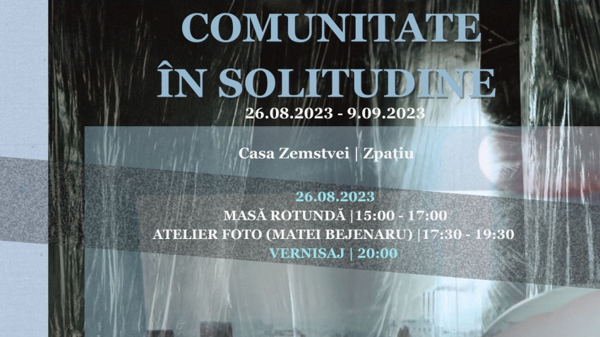 Expoziția „Comunitate în solitudine” se deschide la Chișinău în data de 26 august 2023