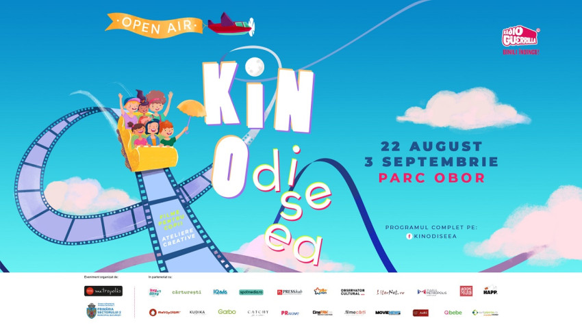 KINOdiseea Open Air continuă până pe 3 septembrie în București
