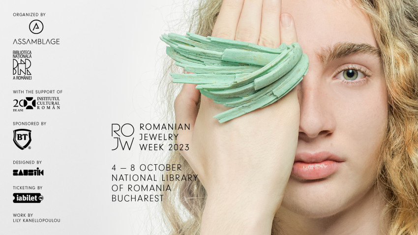Cea mai mare ediție Romanian Jewelry Week - peste 230 de designeri, 8 expoziții colective, 4 locații culturale conexe
