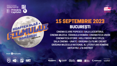 Programul Nopții Albe a Filmului Rom&acirc;nesc la București este aici