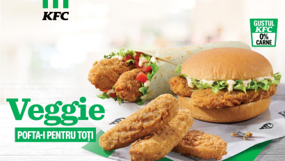 KFC lansează &icirc;n premieră și &icirc;n ediție limitată opțiuni de produse vegetariene