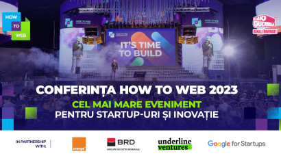 How to Web 2023, cel mai mare eveniment dedicat startup-urilor și inovației din Europa de Est, are loc pe 4-5 octombrie