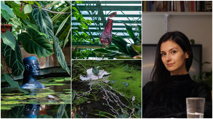 Adriana Blidaru: Am vrut sa fac o expozitie in aer liber, in care un public mai larg sa intalneasca, poate chiar in mod neasteptat, lucrari care sa interactioneze cu elementele naturale