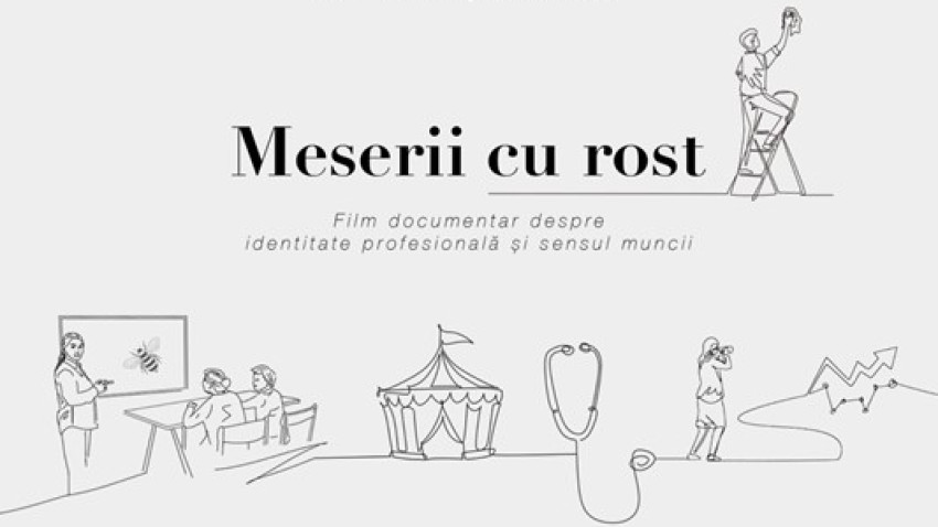 Lansarea filmului „Meserii cu Rost 2": un proiect al Andrei Pintican despre identitate profesională, dedicat noilor generații