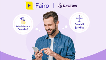 NewLaw.ro și Fairo: Parteneriat strategic pentru servicii juridice și de administrare financiară complete, pentru IMM-uri și freelanceri
