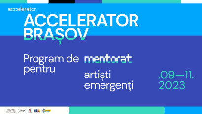 Accelerator anunță numele celor zece artiști emergenți selectați &icirc;n cadrul programului de mentorat și producție de la Muzeul de Artă Brașov