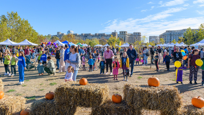 Picnic în Familie – ediție specială de Halloween: 25.000 de părinți si copii au petrecut o zi plină de distracție în Parcul Izvor