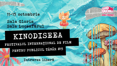 Festivalul Internațional de film KINOdiseea, ediția a XV-a, p&acirc;nă pe 15 octombrie. Intrarea este liberă