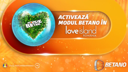 Betano activează modul distracției &icirc;n Love Island Rom&acirc;nia&nbsp;și devine sponsorul principal pentru show-ul fenomen