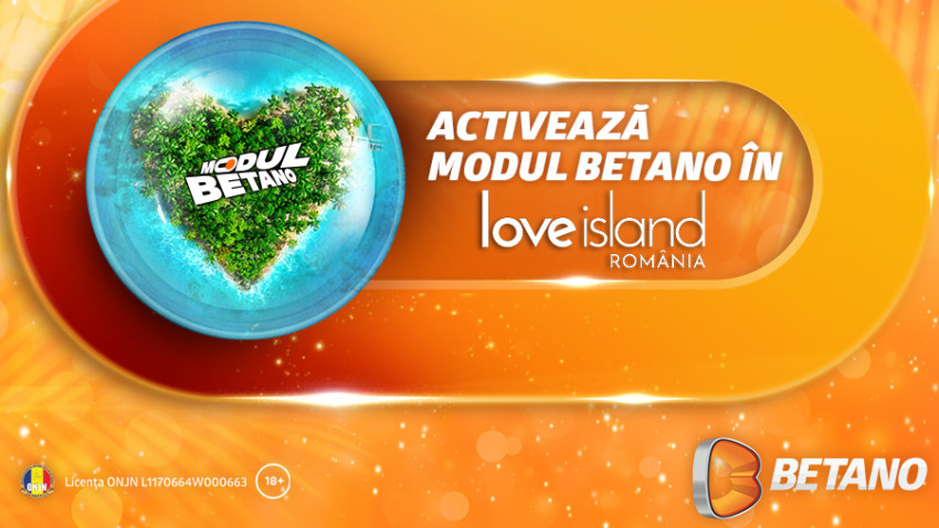 Betano activează modul distracției în Love Island România și devine sponsorul principal pentru show-ul fenomen