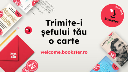 Bookster lansează campania &bdquo;Trimite-i șefului tău o carte&rdquo;&nbsp;pentru angajații care nu au Bookster &icirc;n companie