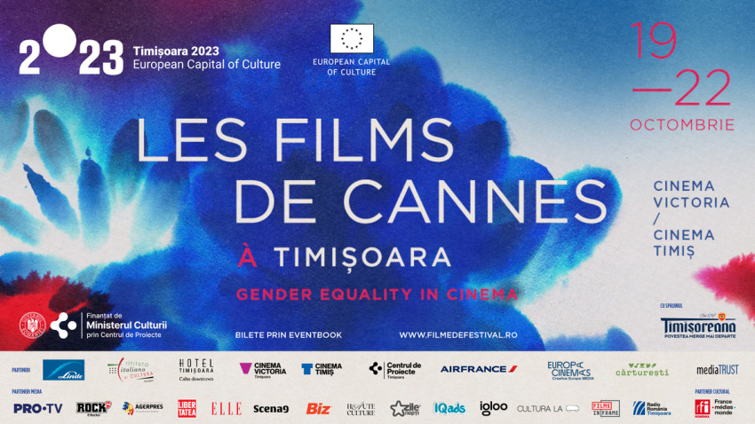 S-au pus în vânzare biletele la Les Films de Cannes à Timișoara (19 - 22 octombrie), ediție dedicată egalității de gen în cinema