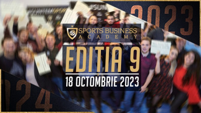 Sports Business Academy 9th Edition incepe pe 18 Octombrie