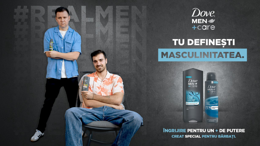 Bărbatul modern VS. stereotipuri în noua serie „Tu Definești Masculinitatea” semnată KUBIS x Dove Men+Care